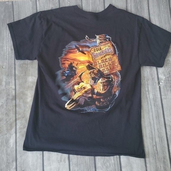 Other - 2018 Sturgis Black Hills Rally Tshirt Sz Lrg